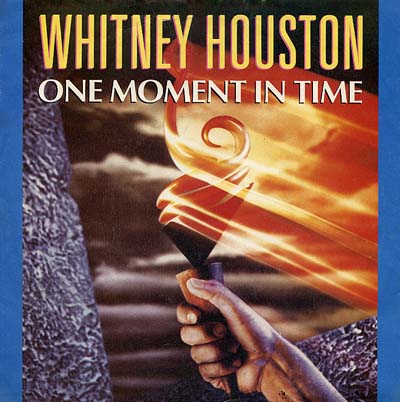 Whitney Houston - One Moment In Time - Sleeve image