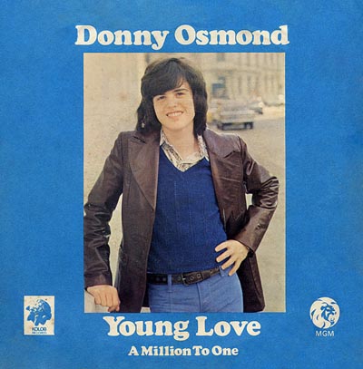 Donny Osmond - Young Love - Sleeve image