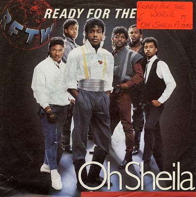 Ready For The World - Oh Sheila - Sleeve image