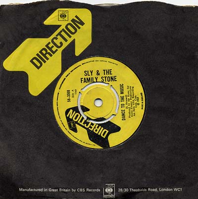 Sly and the Family Stone - Dance To The Music - Sleeve image