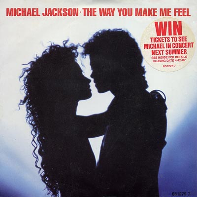 Michael Jackson - The Way You Make Me Feel - Sleeve image