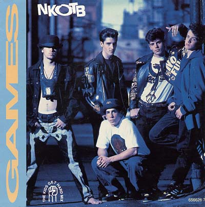 New Kids On The Block - Games - Sleeve image