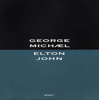 George Michael and Elton John - Don't let The Sun Go Down On Me - Sleeve image