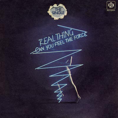Real Thing - Can You Feel The Force - Sleeve image
