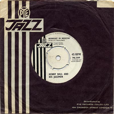 Kenny Ball and his Jazzmen - Midnight In Moscow - Sleeve image