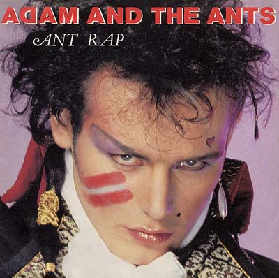 Adam And the Ants - Ant Rap - Sleeve image