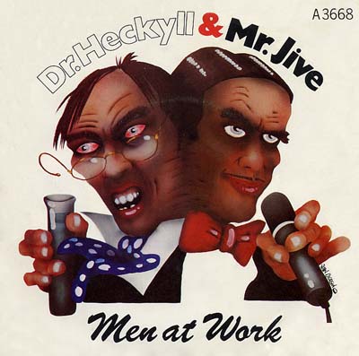 Men At Work - Dr. Heckyll and Mr Jive - Sleeve image