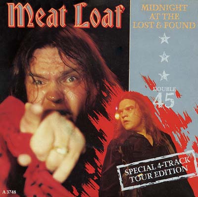 Meat Loaf - Midnight At The Lost And Found / Fallen Angel - Sleeve image