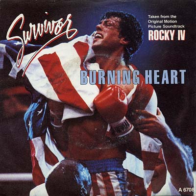 Survivor - Burning Heart - Sleeve image