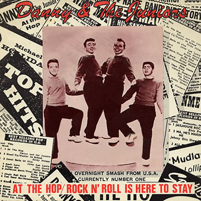 Danny And The Juniors - At The Hop (re-issue) - Sleeve image