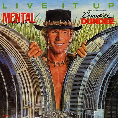 Mental as Anything - Live It Up - Sleeve image