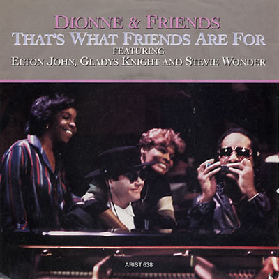 Dionne Warwick - That's What Friends Are For - Sleeve image