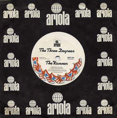 Three Degrees - The Runner - Sleeve image
