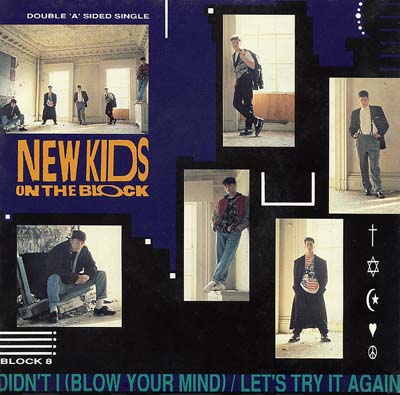 New Kids On The Block - Let's Try Again - Sleeve image