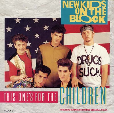 New Kids On The Block - This One's For The Children - Sleeve image