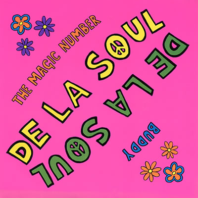 De La Soul plus Queen Latifah - The Magic Number - Sleeve image