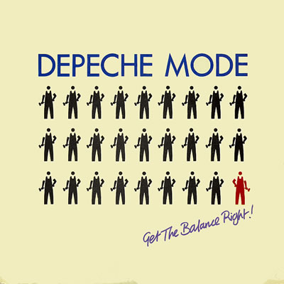 Depeche Mode - Get The Balance Right - Sleeve image