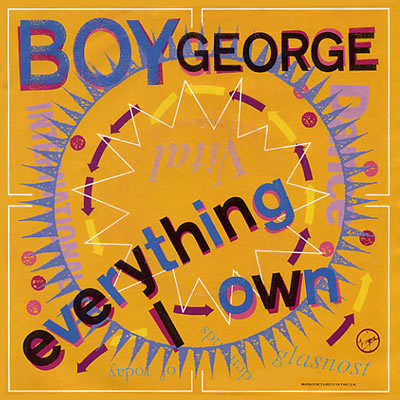 Boy George - Everything I Own - Sleeve image