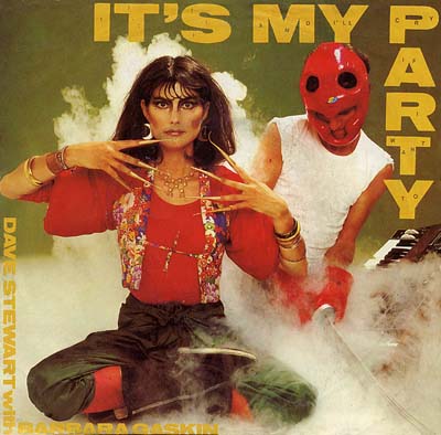 Dave Stewart With Barbara Gaskin - It's My Party - Sleeve image