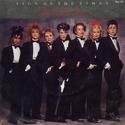 Belle Stars - Sign Of The Times - Sleeve image