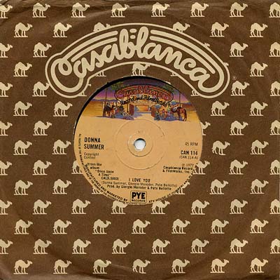 Donna Summer - I Love You - Sleeve image