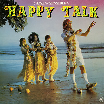Captain Sensible - Happy Talk - Sleeve image