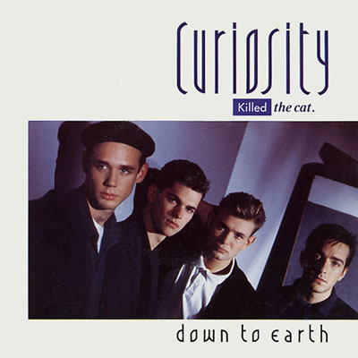 Curiosity Killed The Cat - Down To Earth - Sleeve image