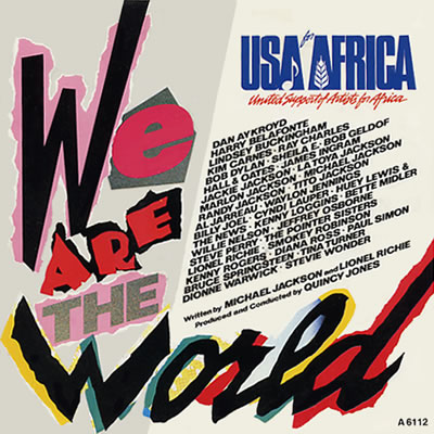 USA For Africa - We Are The World - Sleeve image