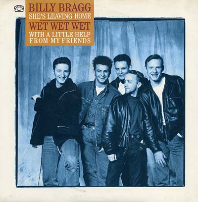 Billy Bragg with Cara Tivey - She's Leaving Home - Sleeve image