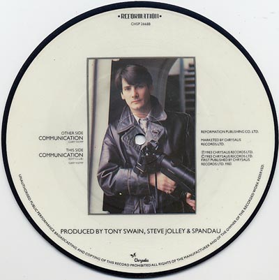 Spandau Ballet - Communication -Alternative Sleeve image