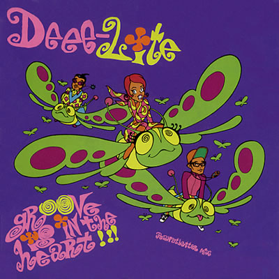 Deee-Lite - Groove Is In The Heart - Sleeve image