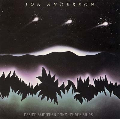Jon Anderson - Easier Said Than Done - Sleeve image