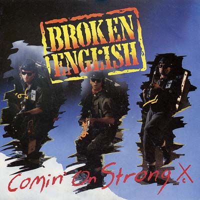 Broken English - Comin' On Strong - Sleeve image