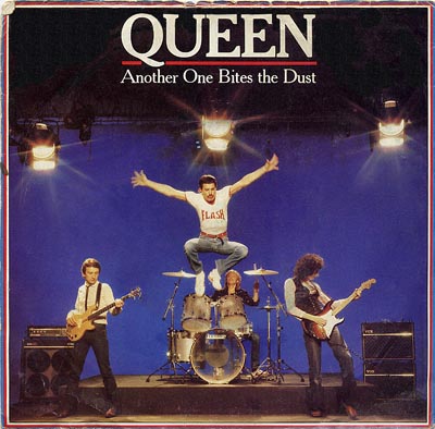 Queen - Another One Bites The Dust - Sleeve image