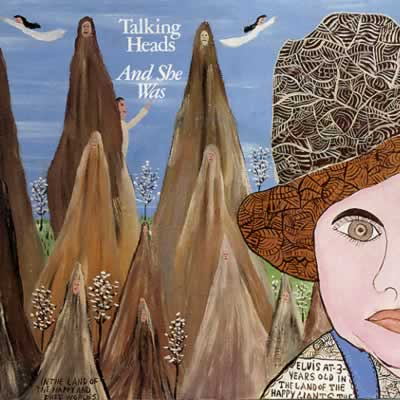 Talking Heads - And She Was - Sleeve image