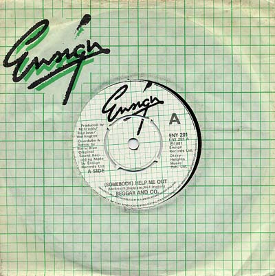 Beggar and Co - (Somebody) Help Me Out - Sleeve image