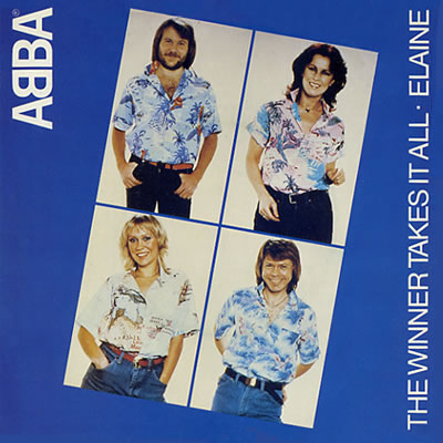 ABBA - The Winner Takes It All - Sleeve image
