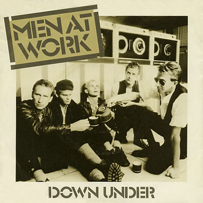 Men At Work - Down Under - Sleeve image
