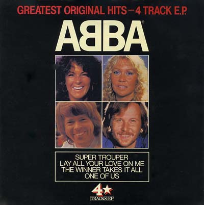 ABBA - Greatest Original Hits-EP - Sleeve image