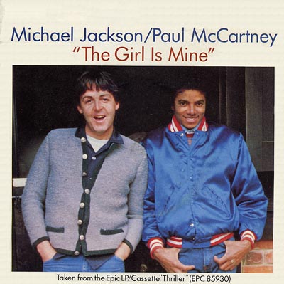 Michael Jackson/Paul McCartney - The Girl Is Mine - Sleeve image