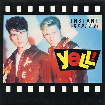 Yell - Instant Replay - Sleeve image