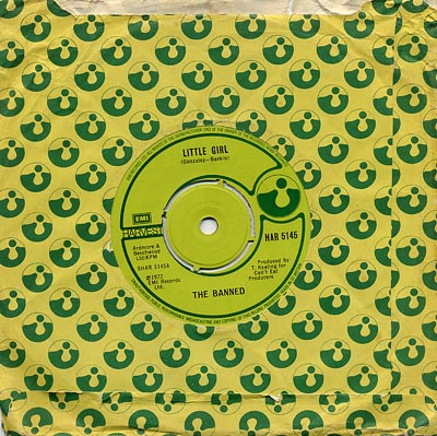 The Banned - Little Girl - Sleeve image