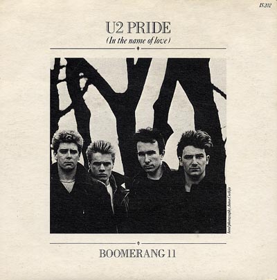 U2 - Pride (In The Name Of Love) - Sleeve image