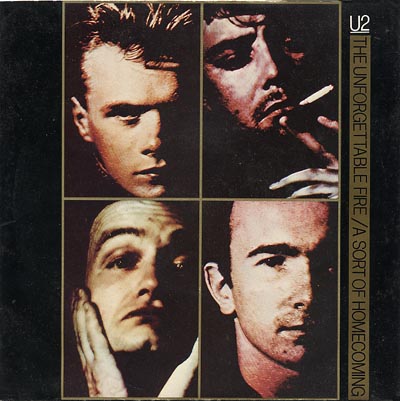 U2 - The Unforgettable Fire - Sleeve image