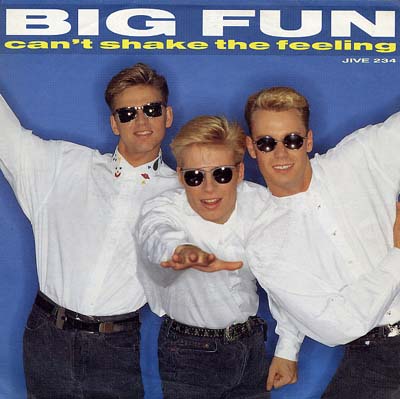 Big Fun - Can't Shake The Feeling - Sleeve image