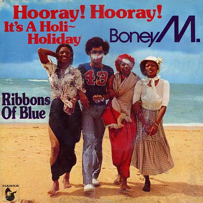 Boney M - Hooray Hooray It'a A Holiday - Sleeve image