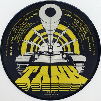 Tank - (He Fell In Love With A) Stormtrooper - Sleeve image