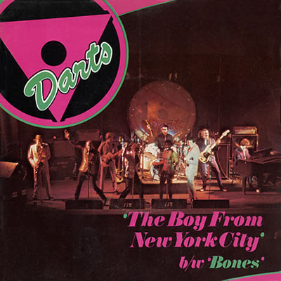 Darts - Boy From New York City - Sleeve image