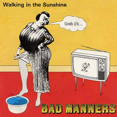 Bad Manners - Walking In The Sunshine - Sleeve image