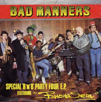 Bad Manners - Buena Sera / Don't Be Angry - Sleeve image